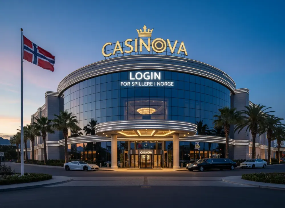 Casinova casino login guide for spillere i Norge